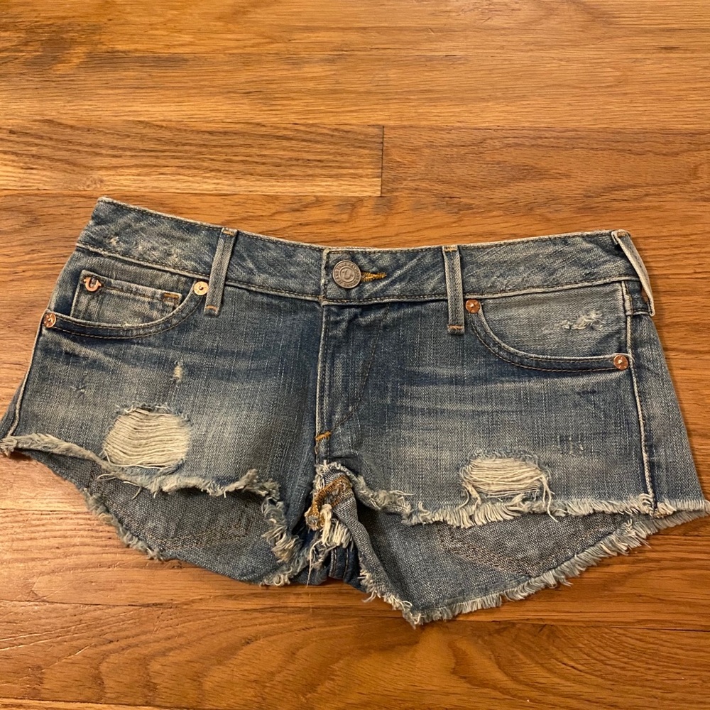 True religion Jean shorts